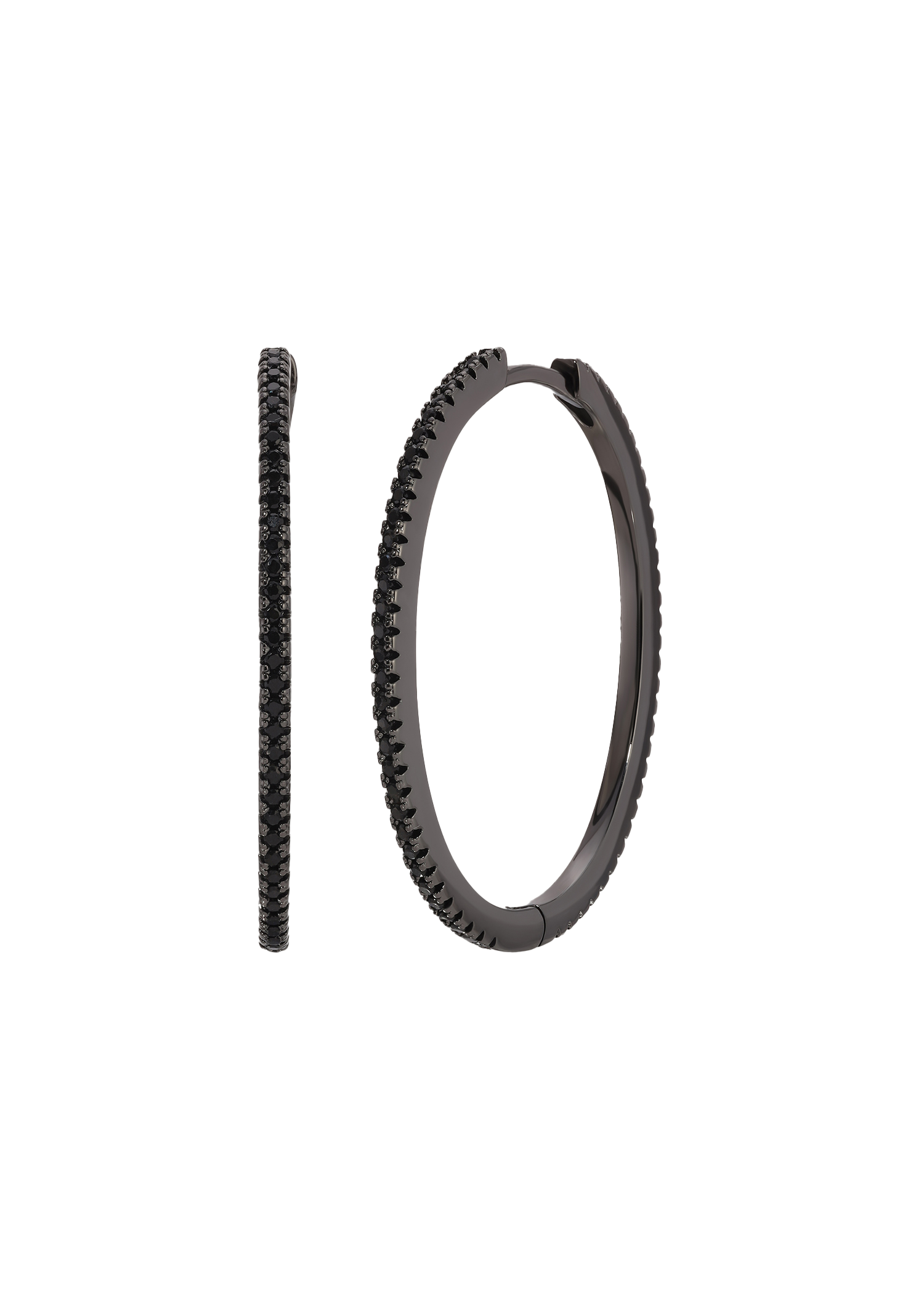 Round Vintage Hoop Earring