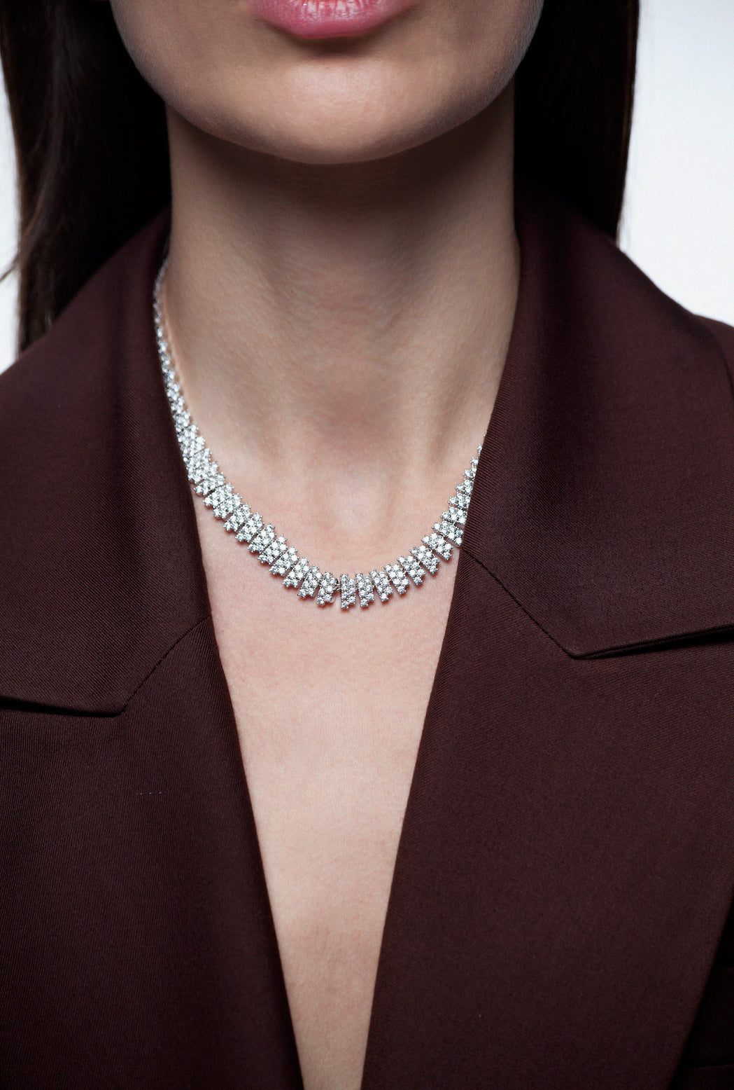 Vintage Style Two Step Statement Necklace